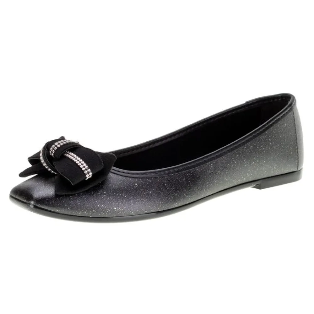 Sapatilha Feminina Moleca - 5735111 PRETO 34