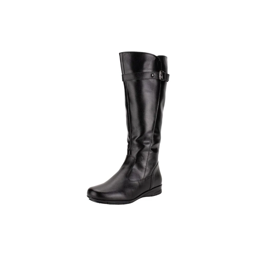 Bota Feminina Cano Alto Mooncity 71144 PRETO 34