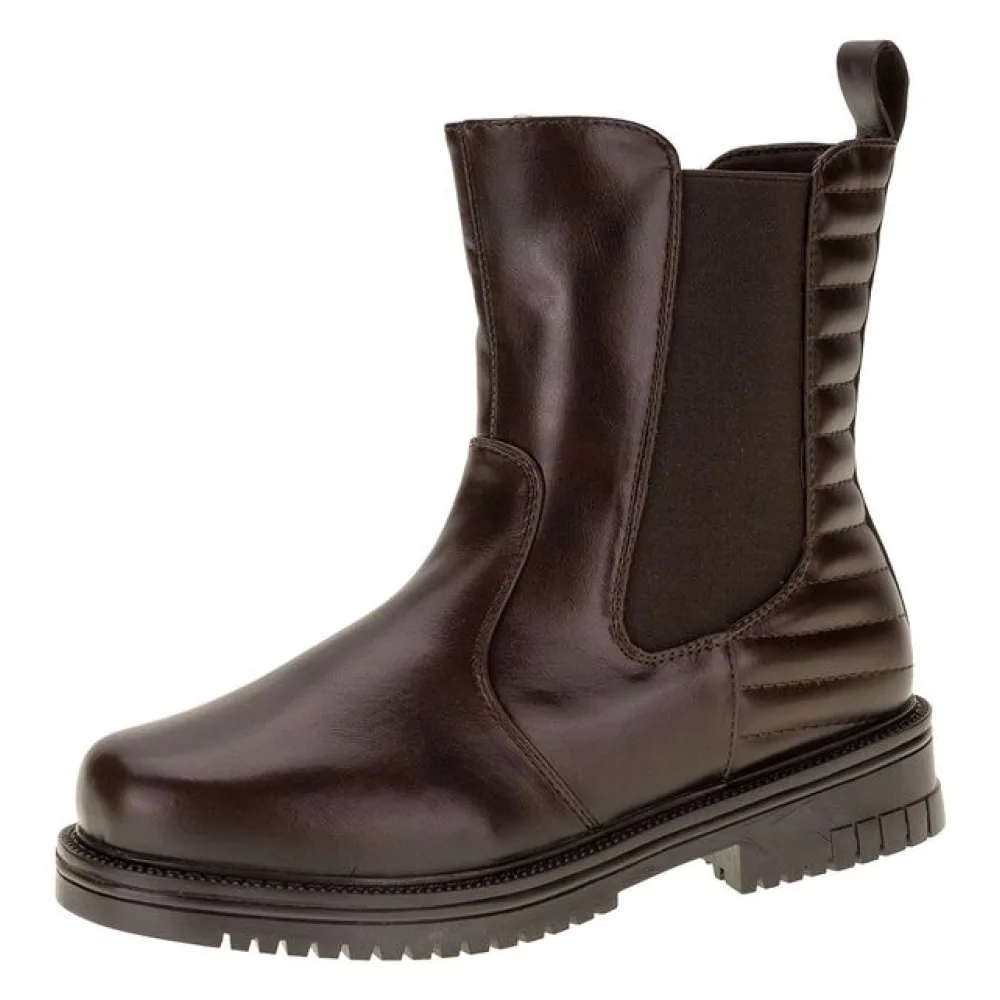 Bota Feminina Cano Baixo Mooncity - 72193 CAFÉ 34