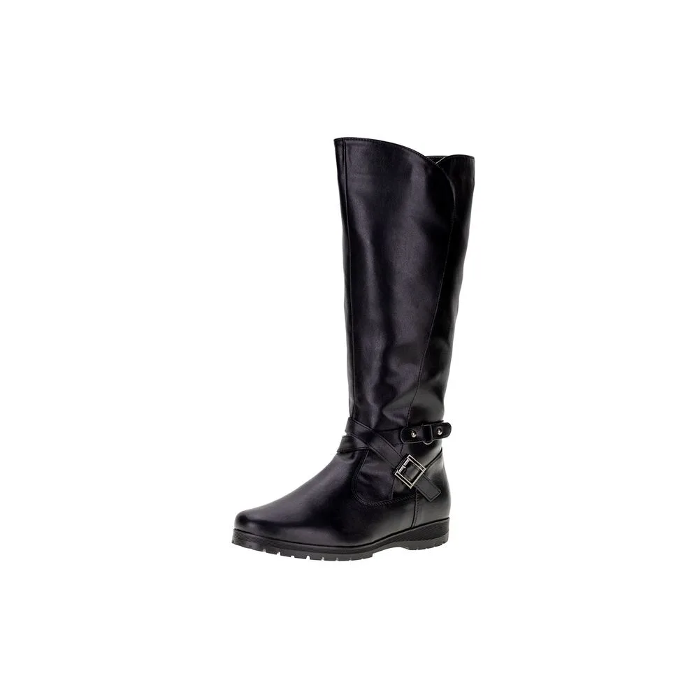 Bota Feminina Cano Alto Mooncity - 71121 PRETO 34