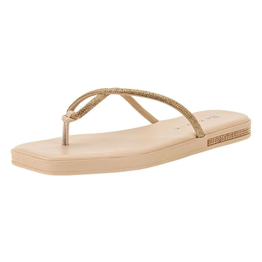 Tamanco Feminino Flat Ramarim 249101 BEGE 34