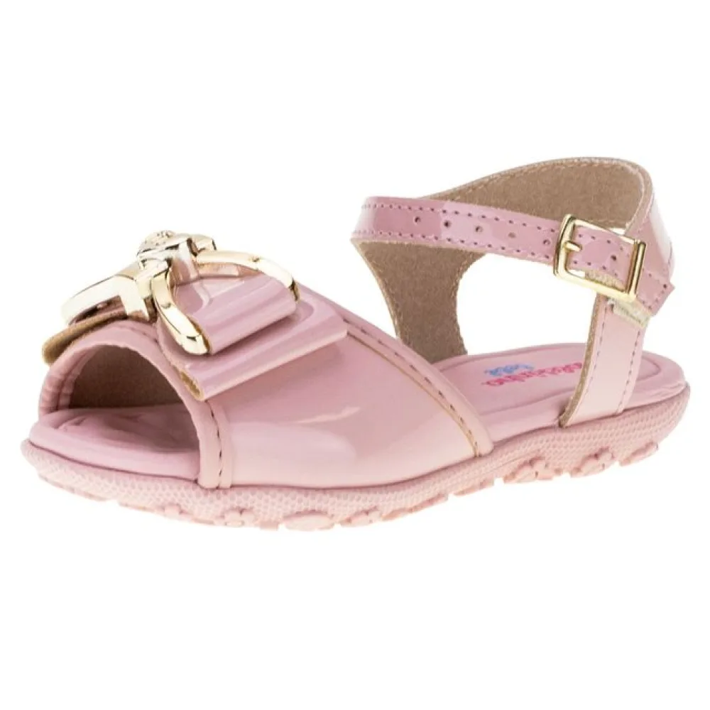 Sandália Infantil Feminina Baby Molekinha - 2121135 ROSA 17