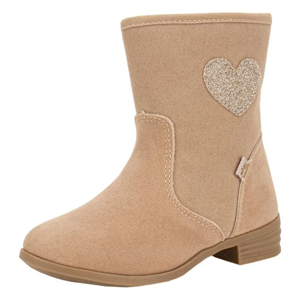 Bota Infantil Feminina Kidy 0360022 BEGE 22