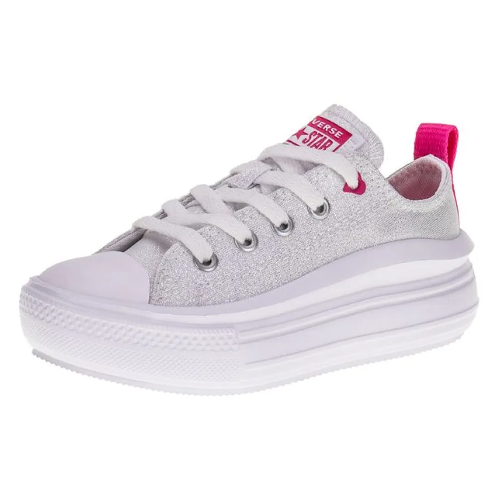 Tênis Infantil Chuck Taylor Move Converse All Star - CK1125 PRATA 30