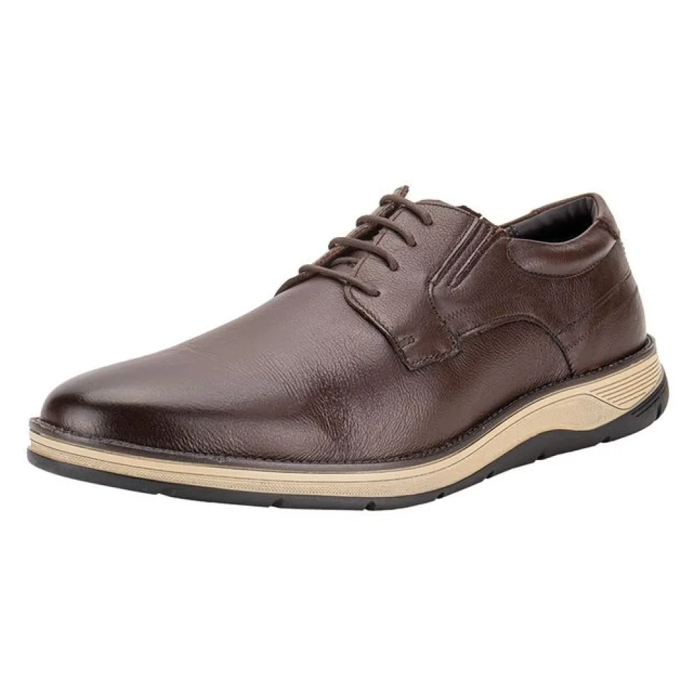 Sapato Masculino Fluence Ferracini 5540 CAFÉ 45