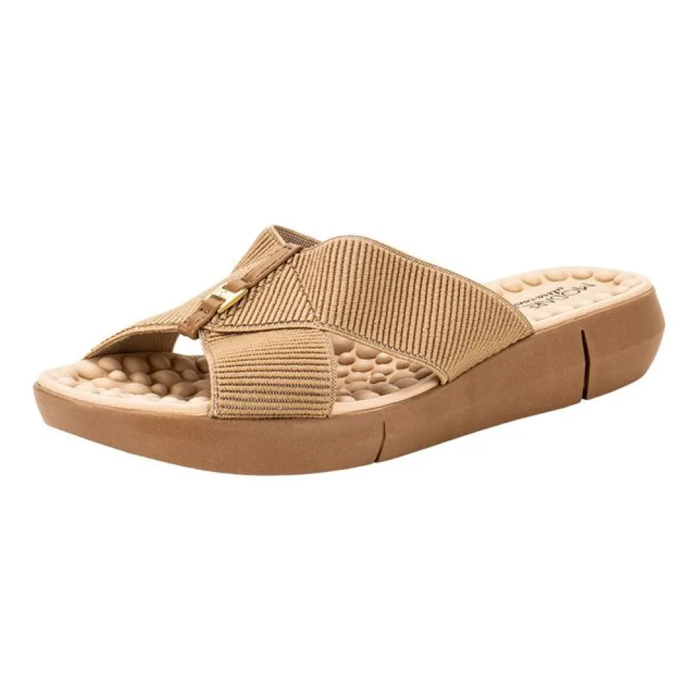 Tamanco Feminino Salto Baixo Modare - 7142101 CAMEL 36