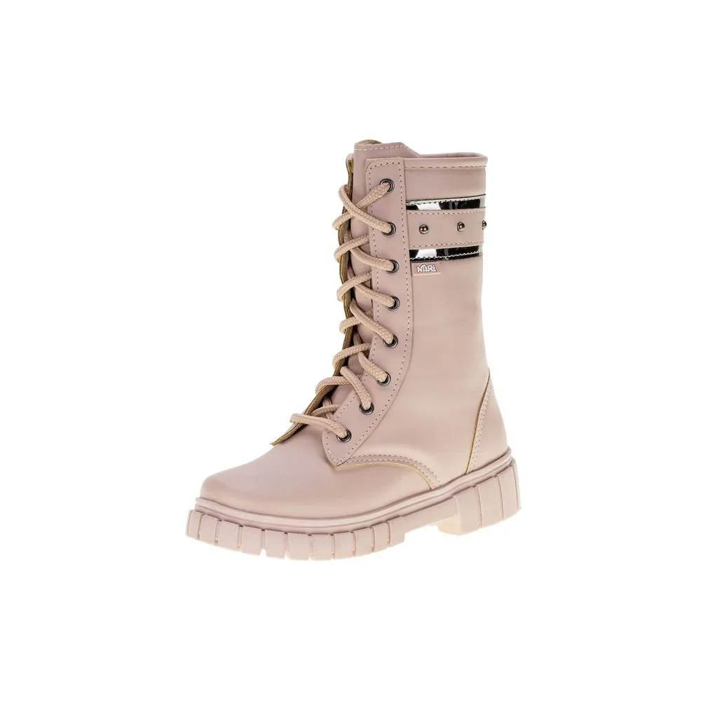 Bota Infantil Coturno Nilqi - 1550 ROSA 29