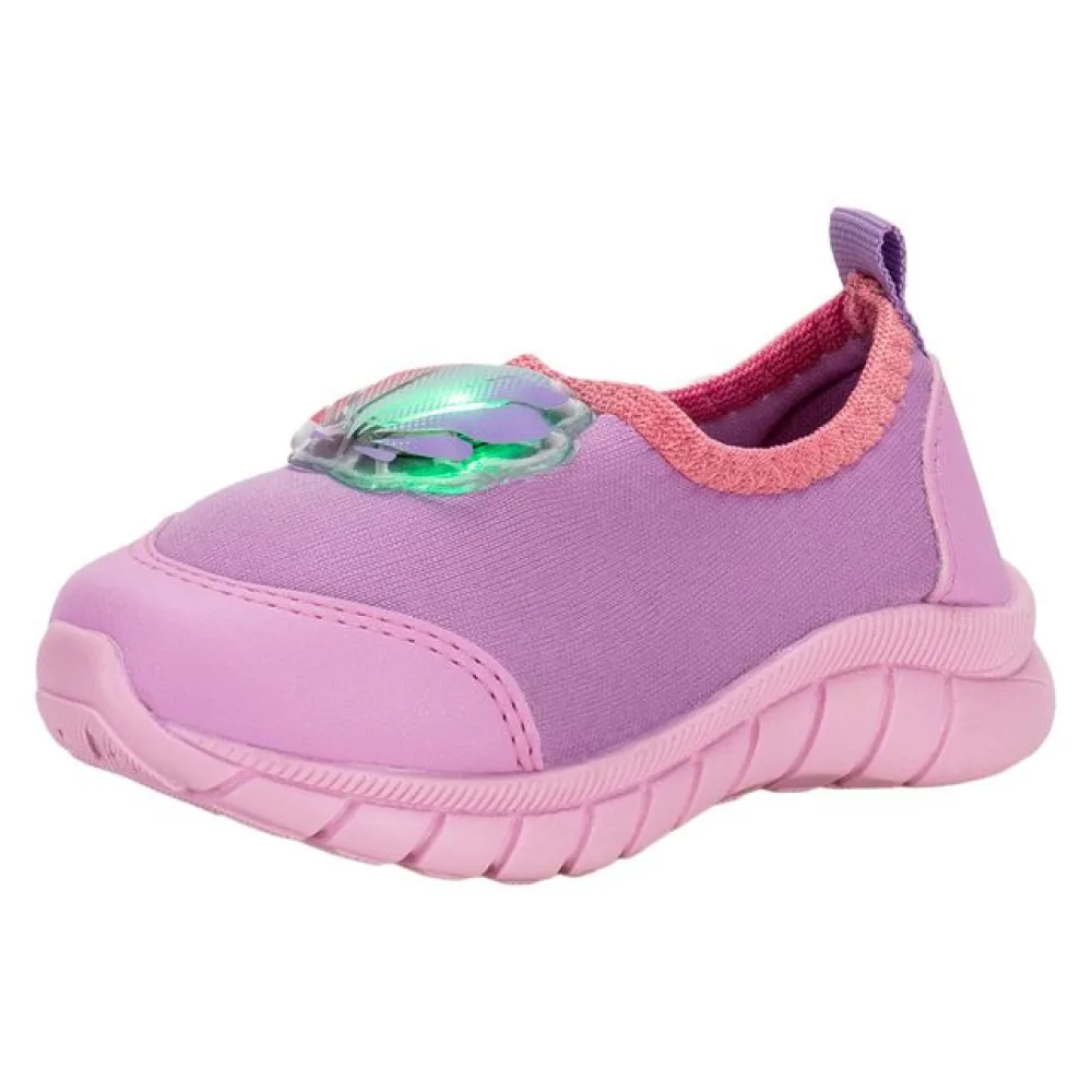 Tênis Infantil Feminino Led Nayarinha - 330 LILÁS 20
