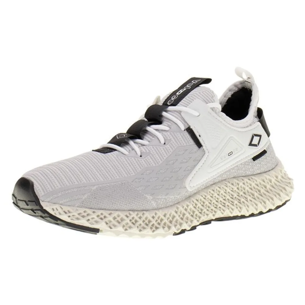 Tênis Masculino Veloce - V4029 BRANCO/CINZA 37