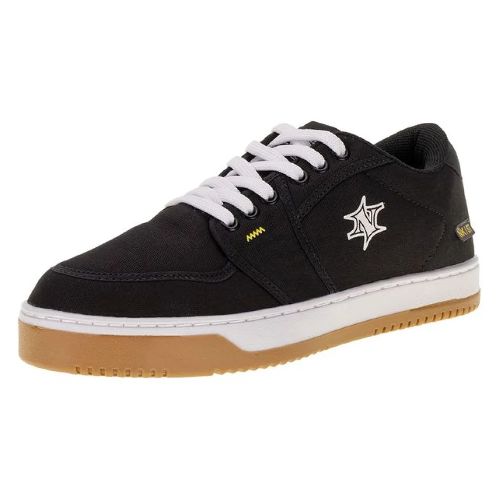 Tênis Masculino Nesk - C5703 PRETO/BRANCO 39