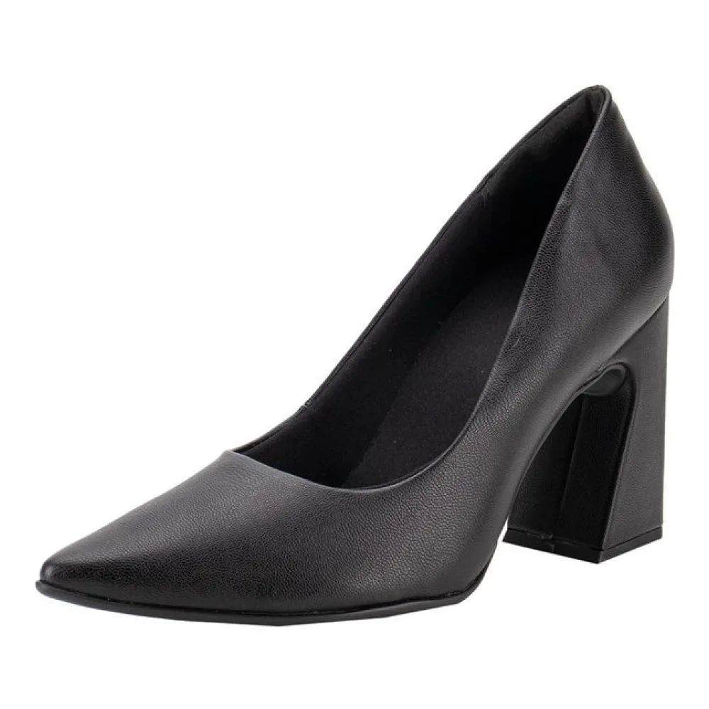 Sapato Feminino Salto Grosso Piccadilly 749101 PRETO 37