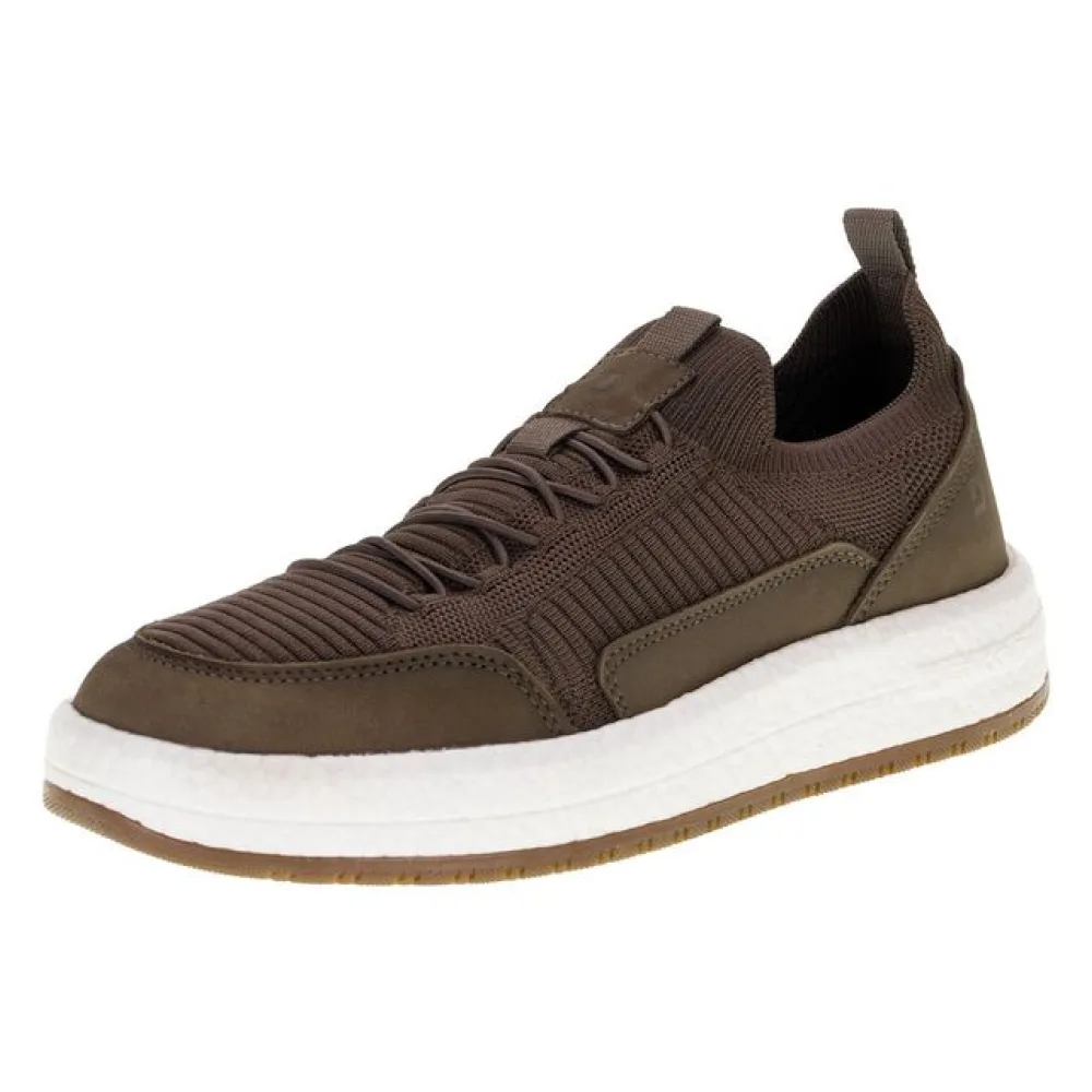 Sapatênis Masculino Drake Pulse Democrata 600102 OLIVA 38
