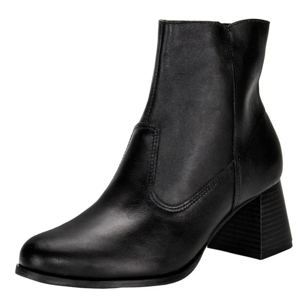 Bota Feminina Cano Baixo Miss Western 17033 PRETO 39
