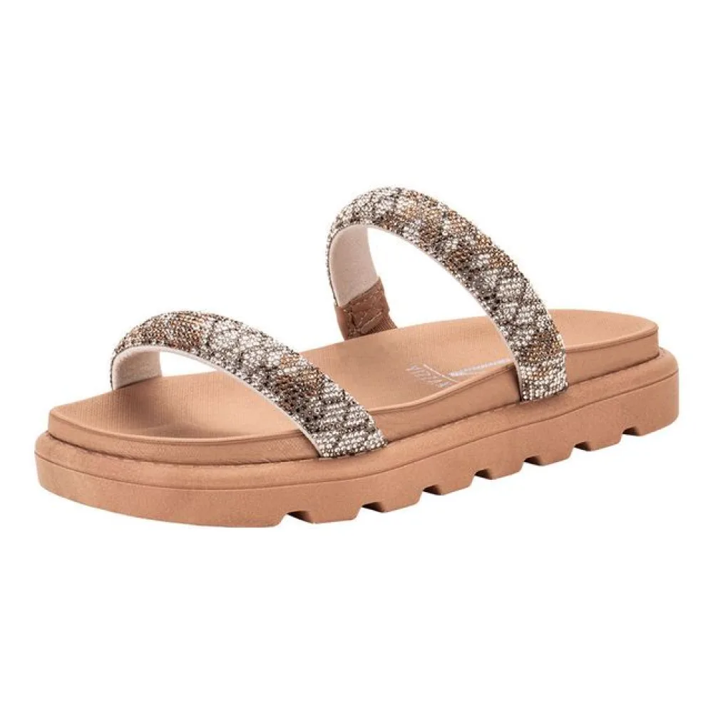 Tamanco Feminino Flat Vizzano 6459110 SALMÃO 34
