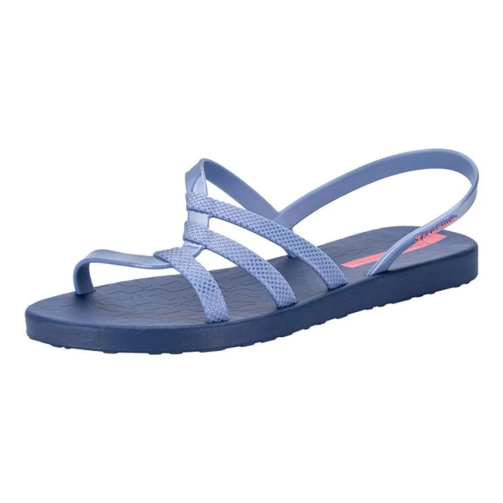 Sandália Feminina Flat Diversa Ipanema 27234 AZUL/ROSA 38