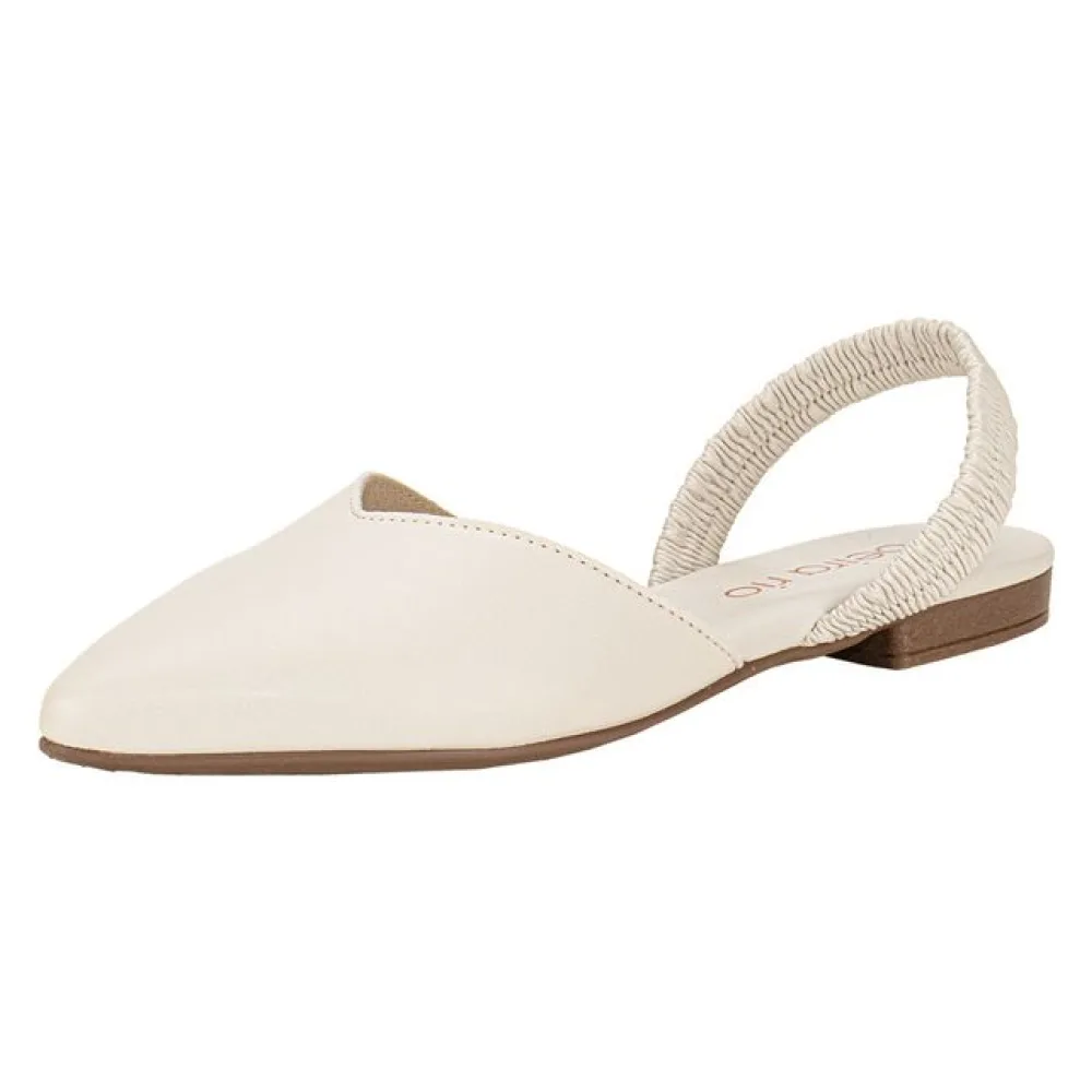 Sapato Feminino Mule Beira Rio 4134446 MARFIM 35