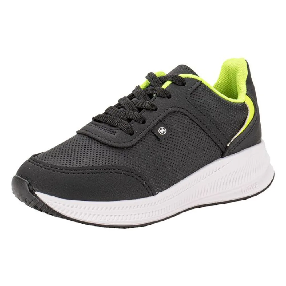 Tênis Infantil Masculino Molekinho 2841217 PRETO/VERDE 27
