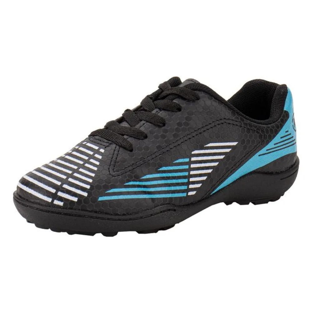 Chuteira Infantil Masculina Society Molekinho 2819109 PRETO/AZUL 27