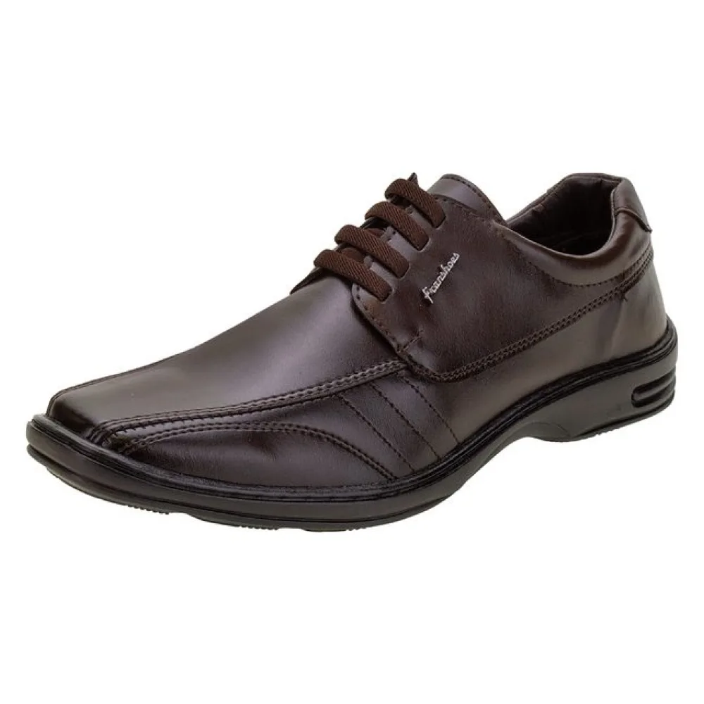 Sapato Masculino Social Franshoes - FB2711 CAFÉ 38