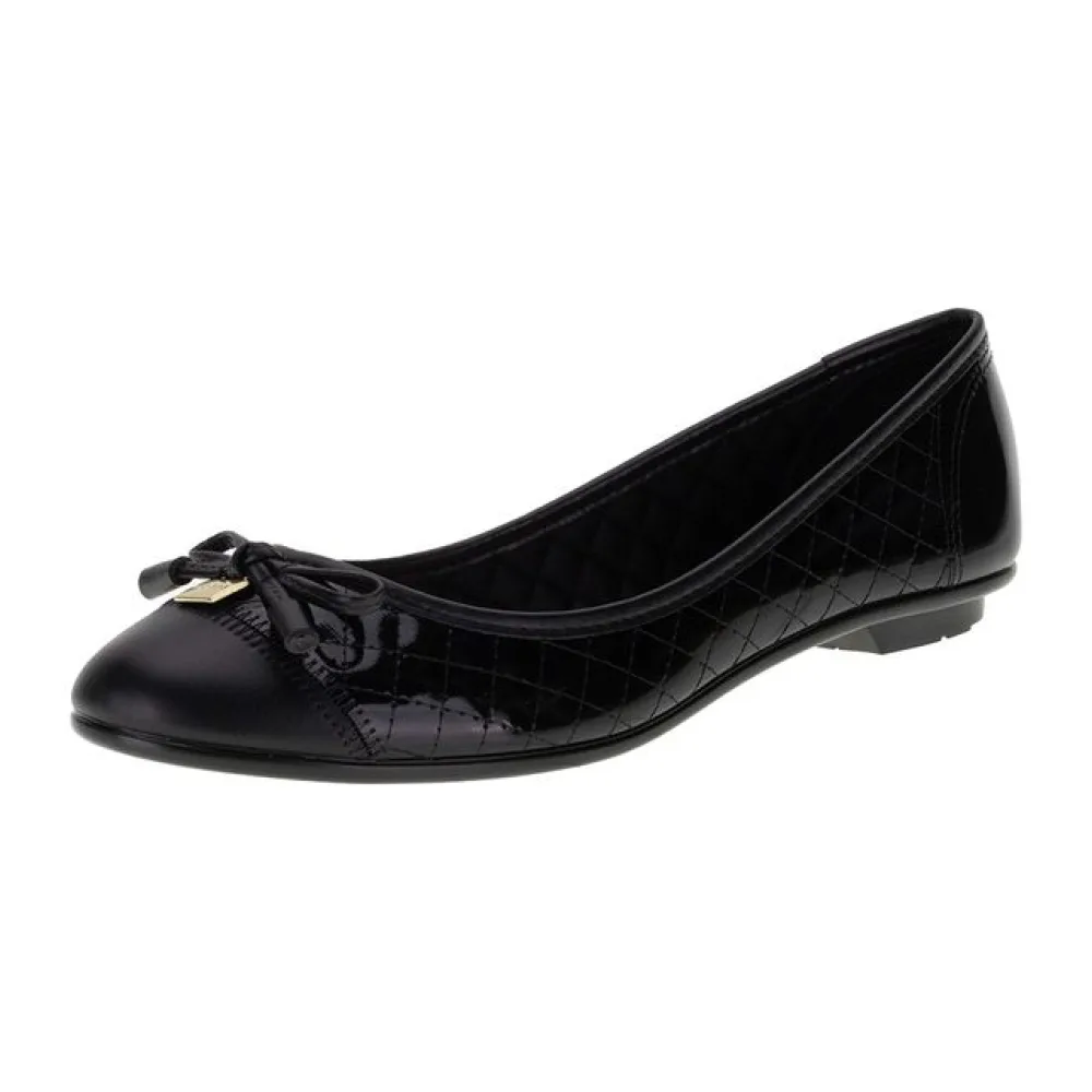 Sapatilha Feminina Flat Moleca 50271407 VERNIZ/PRETO 34