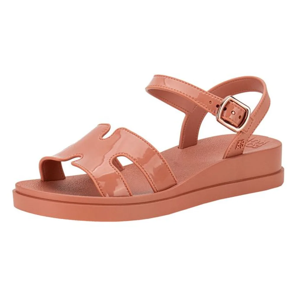 Sandália Feminina Flat Daily Zaxy 19155 SALMÃO 33/34