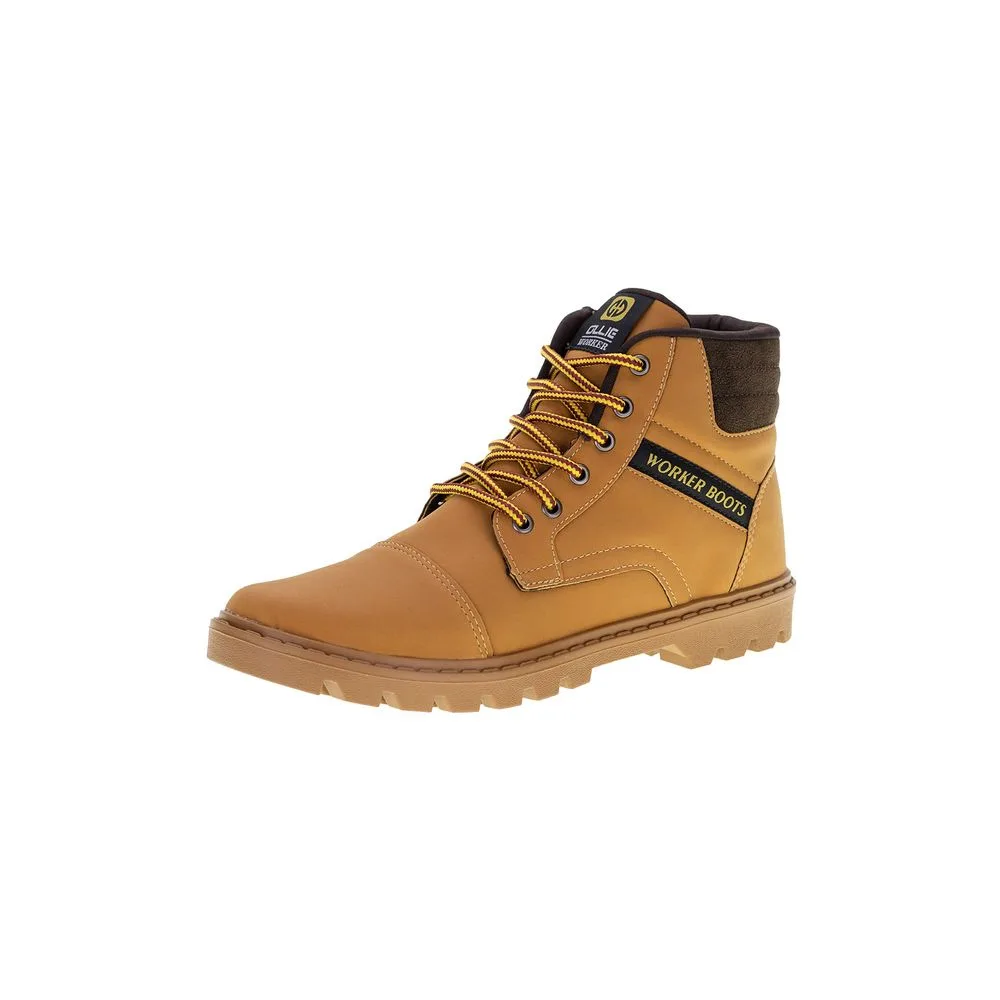 Bota Masculina Coturno Worker Ollie - 413 CASTOR 37