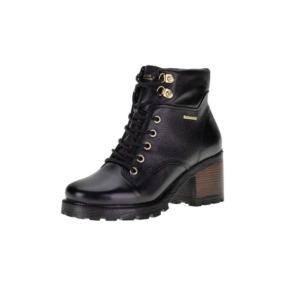Bota Feminina Coturno Pegada - 281329 PRETO 35