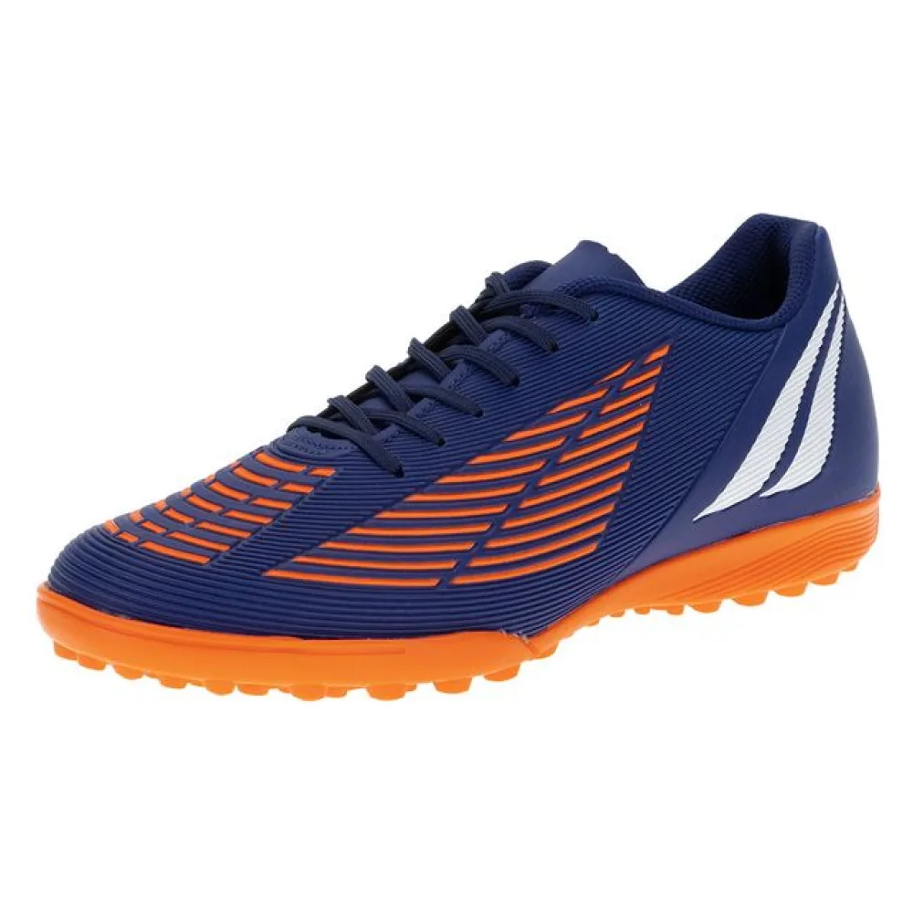 Chuteira Masculina Society Lider Penalty - 242248 AZUL/LARANJA 40