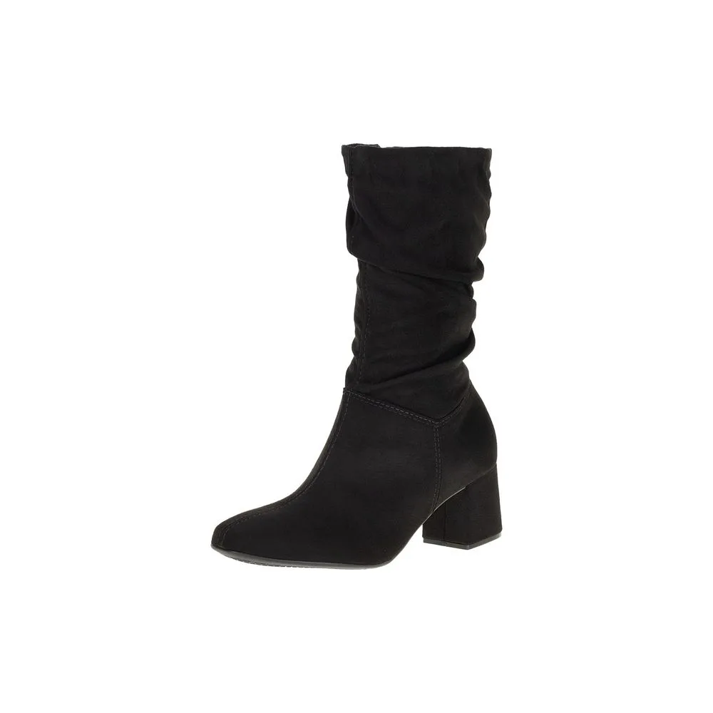 Bota Feminina Cano Médio Beira Rio - 9076102 PRETO/CAMURÇA 34