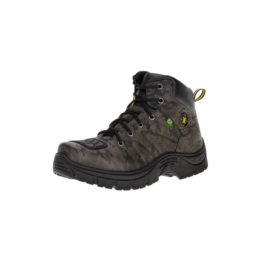Bota Masculina Coturno Bkarellus - 9902 OLIVA 37