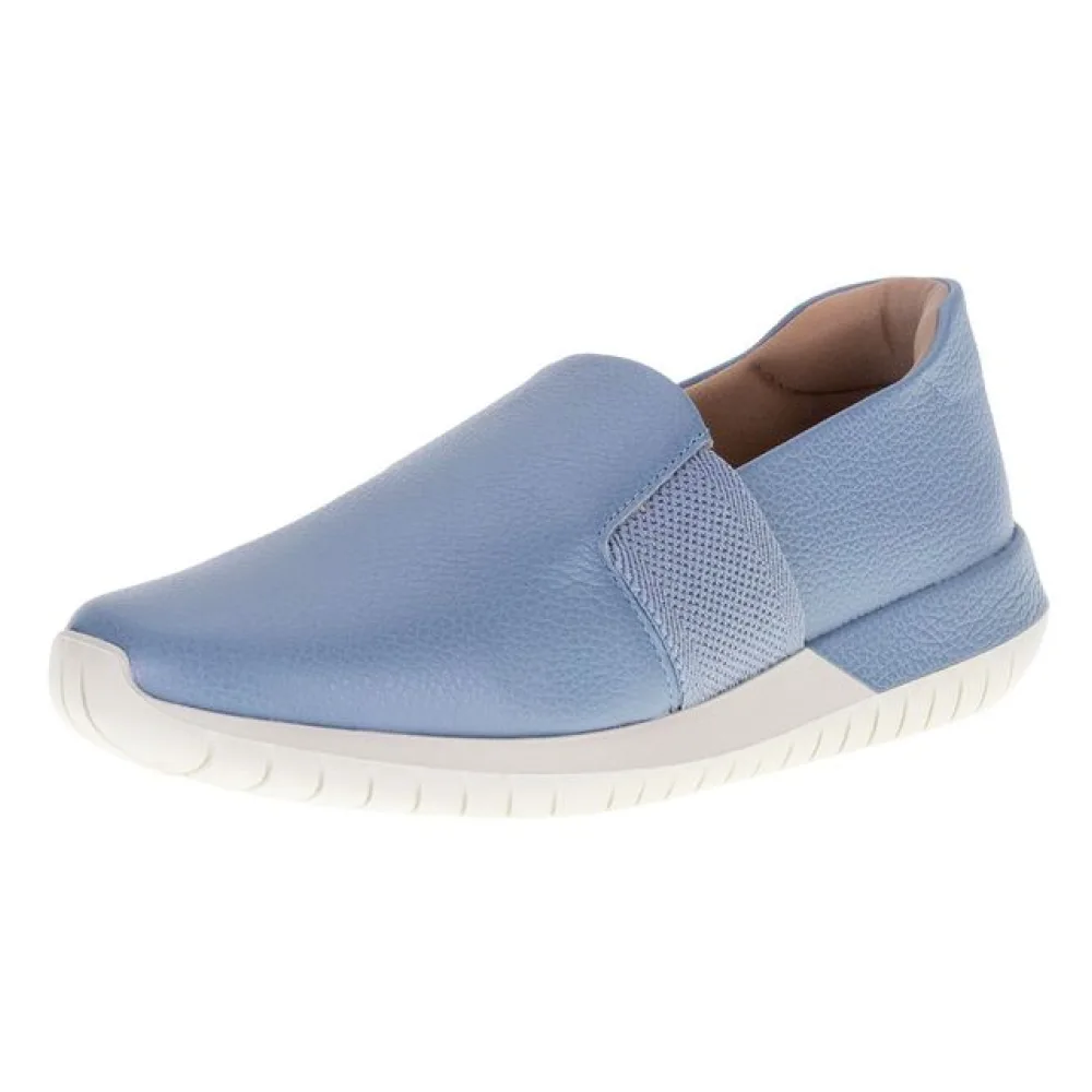 Tênis Feminino Slip On Usaflex - AH1713 AZUL 34