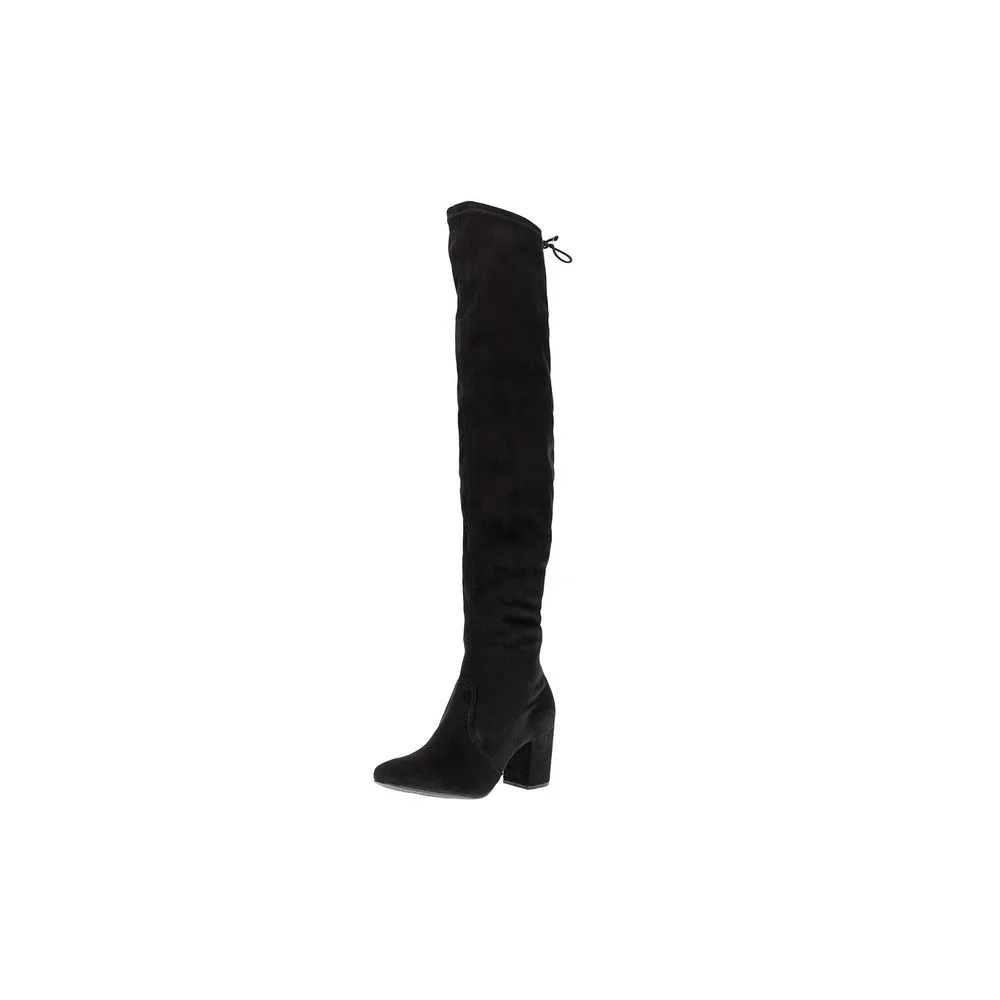 Bota Feminina Over The Knee Via Marte - 232501 PRETO/CAMURÇA 34
