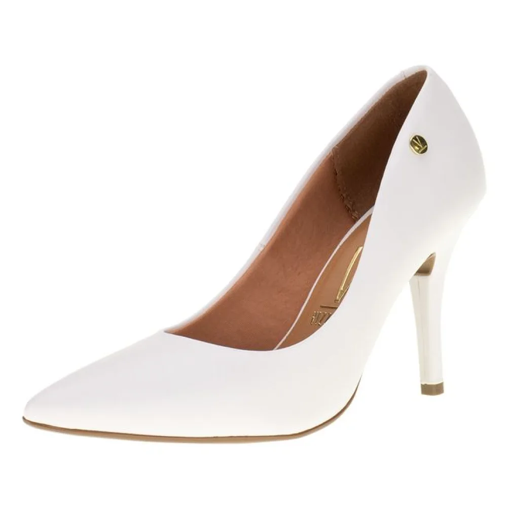 Sapato Feminino Scarpin Salto Alto Vizzano - 11841101 BRANCO 34