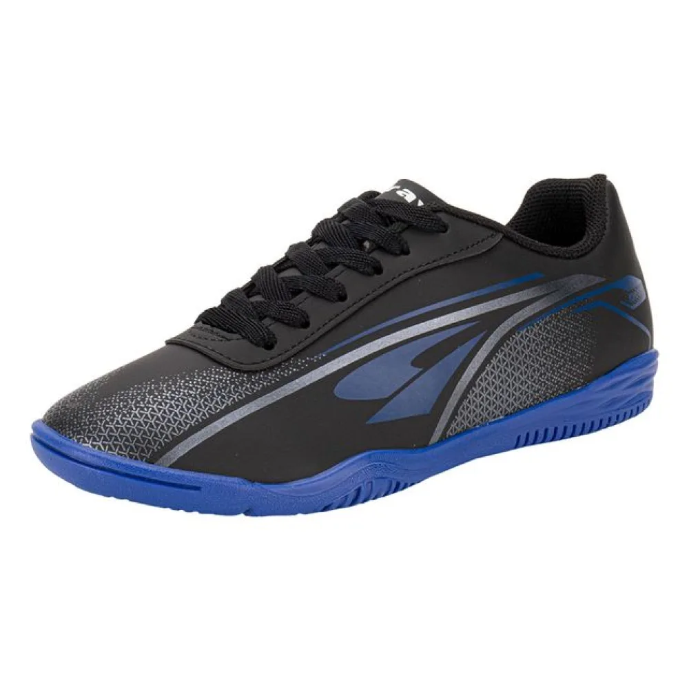 Chuteira Infantil Masculina Indoor Spedy Dray 303 PRETO/AZUL 28