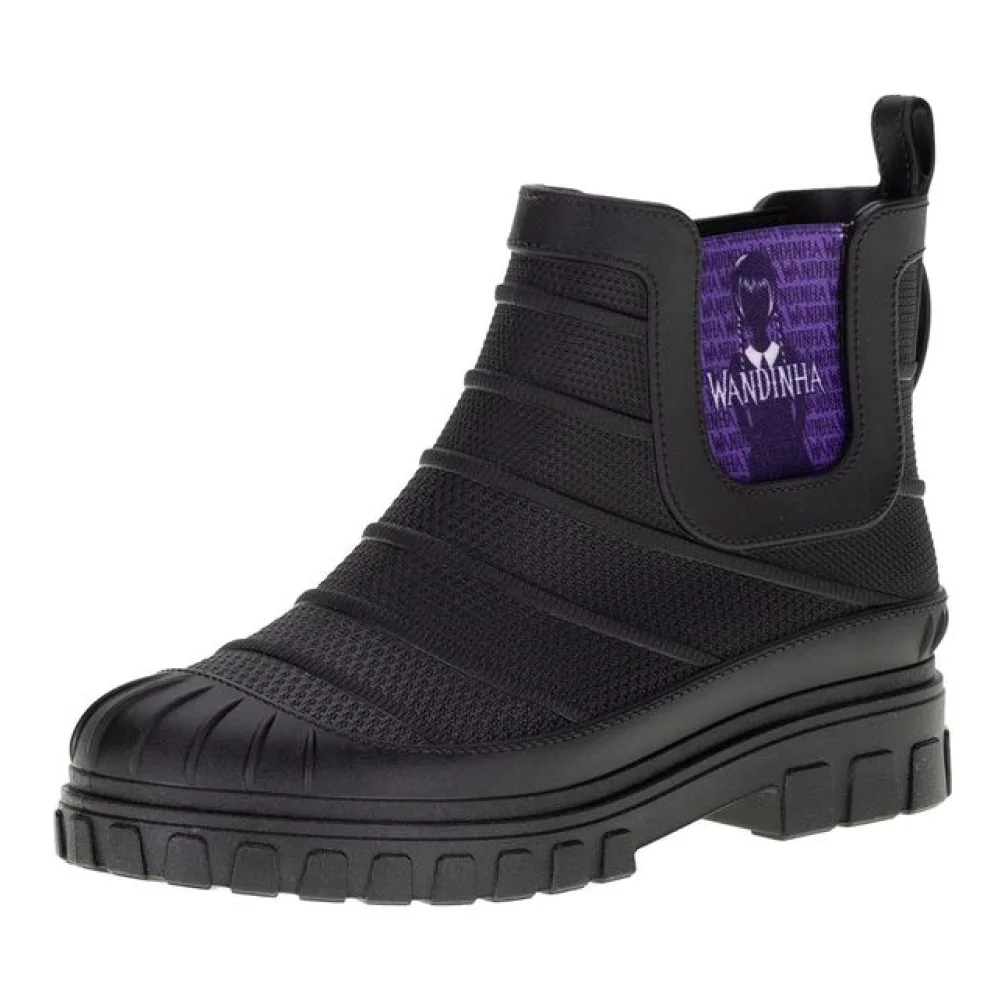 Bota Wandinha Collection Grendene Kids 23043 PRETO 33/34