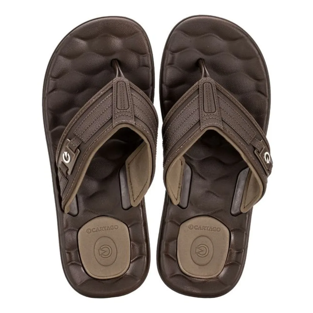 Chinelo Masculino Egeu III Cartago -12287 CAFÉ 01 37/38