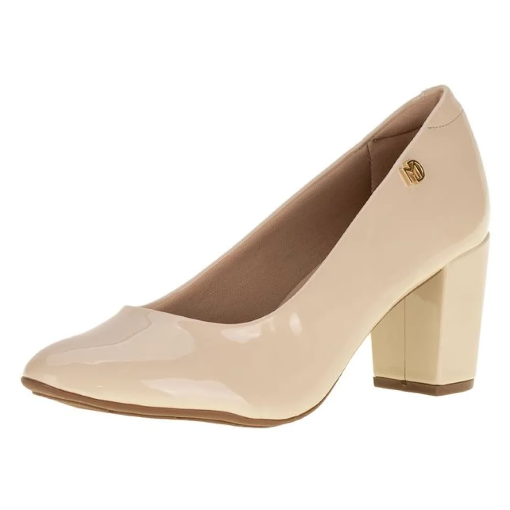 Sapato Feminino Salto Grosso Modare - 7377105 NATURAL 38