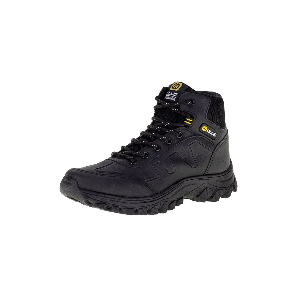 Bota Masculina Coturno Monttana Ollie - 400 PRETO 37