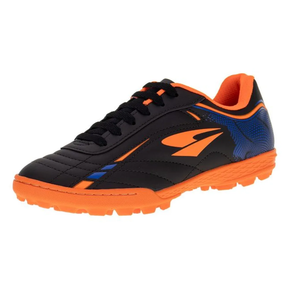Chuteira Masculina Society Foorcy Dray - 326 PRETO/LARANJA 40