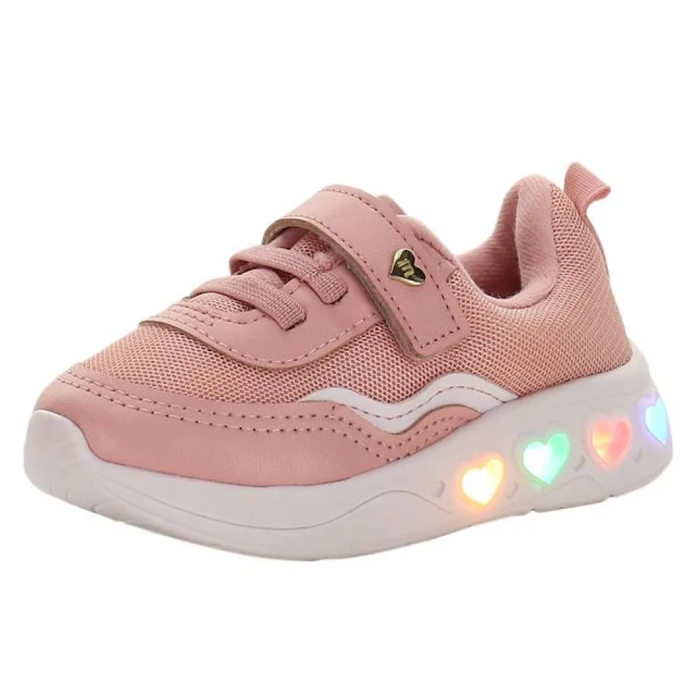 Tênis Infantil Led Molekinha - 2720106 ROSA 17