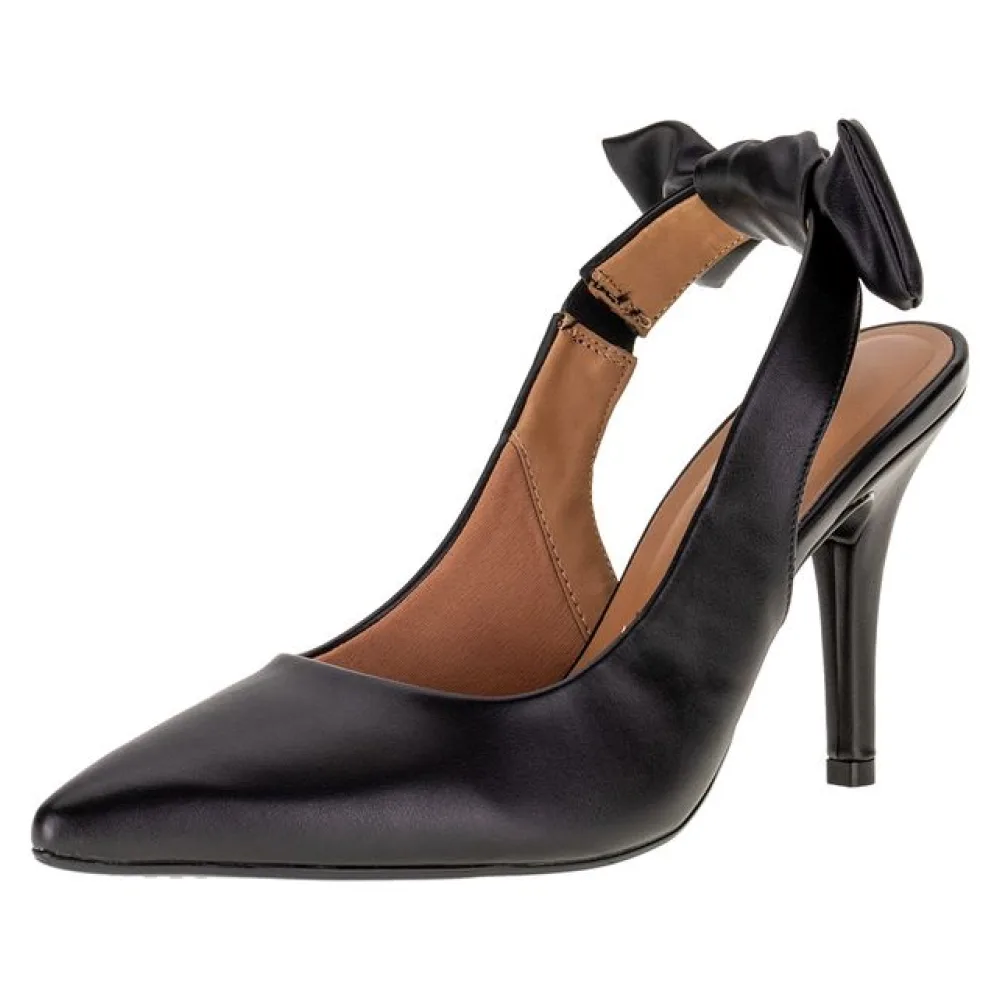 Sapato Feminino Salto Fino Vizzano - 11841177 PRETO 35