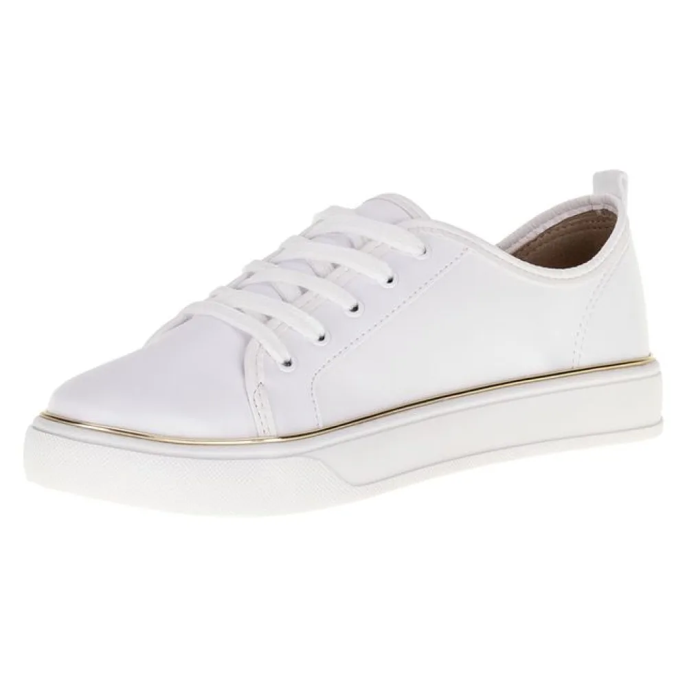 Tênis Feminino Casual Beira Rio - 4294306 BRANCO 34