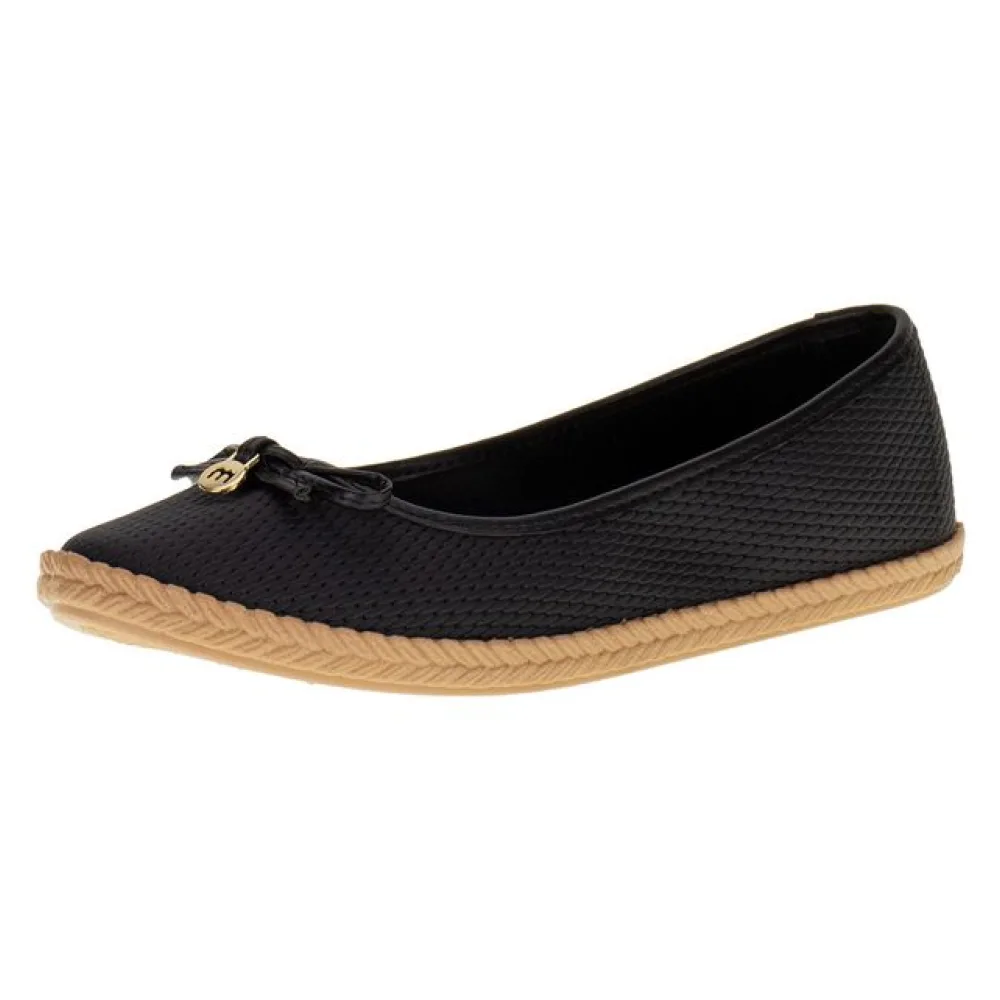 Sapatilha Feminina Moleca 5287215 PRETO 34