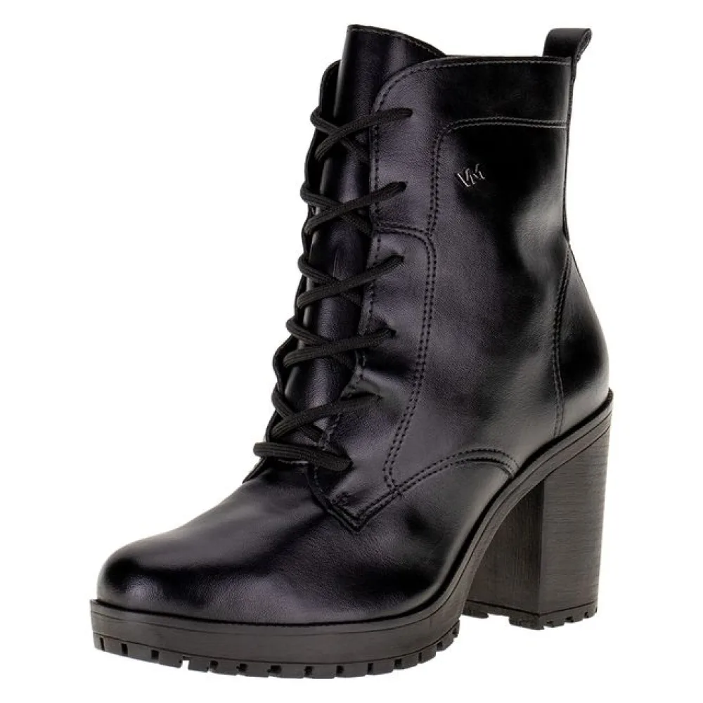 Bota Feminina Coturno Via Marte - 231610 PRETO 34
