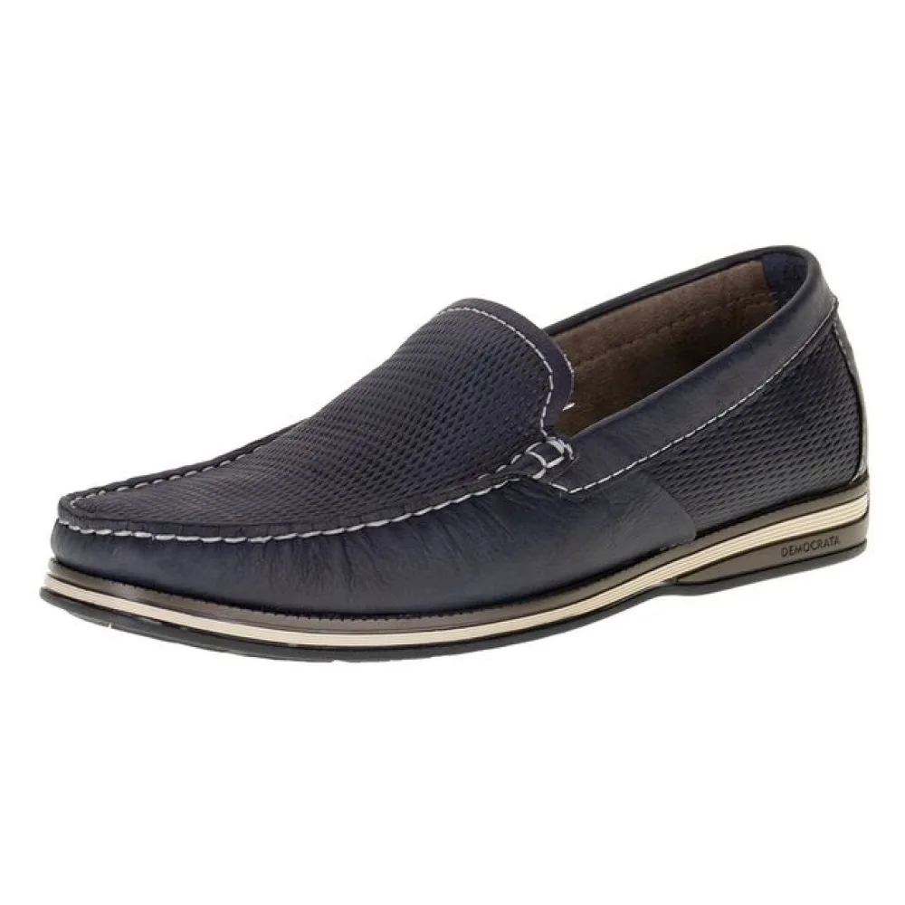 Mocassim Masculino Denim Flow Democrata - 135201 MARINHO 40