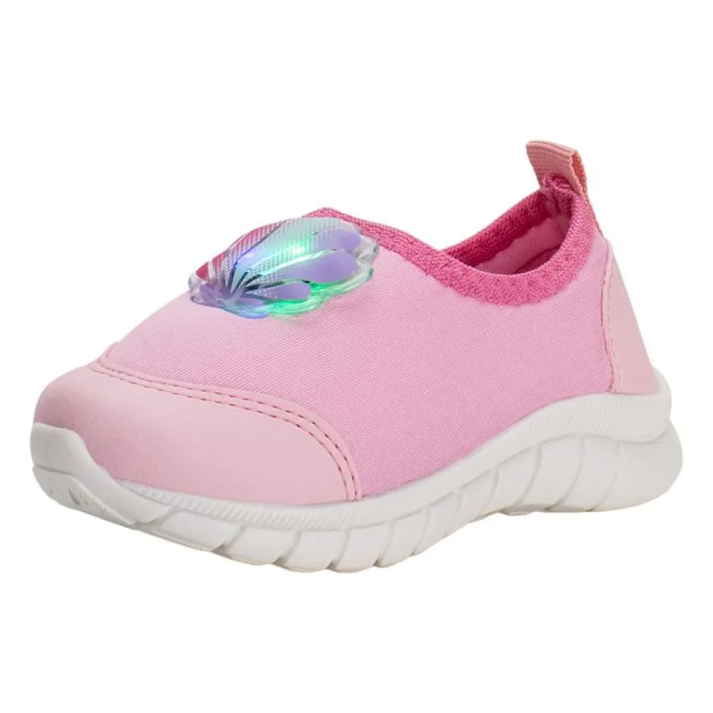Tênis Infantil Feminino Led Nayarinha - 330 ROSA 20