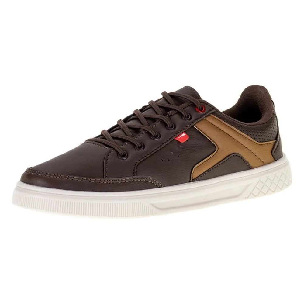 Sapatênis Masculino Rayon - R972 CAFÉ 40