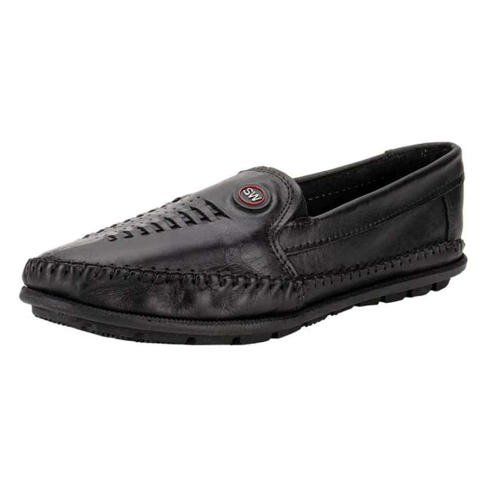 Mocassim Masculino Steffi Way - 103 PRETO 02 37