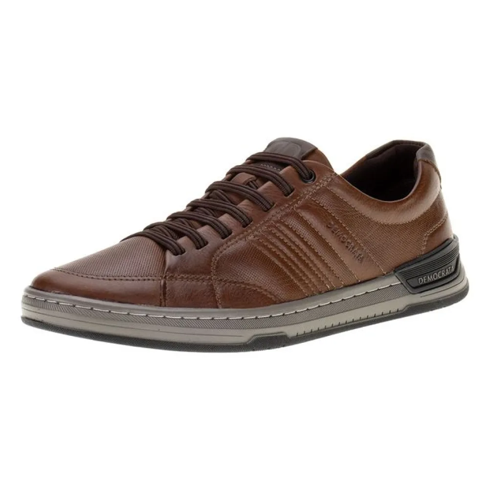 Sapatênis Masculino Denim Shift Democrata - 151119 CARAMELO 01 38