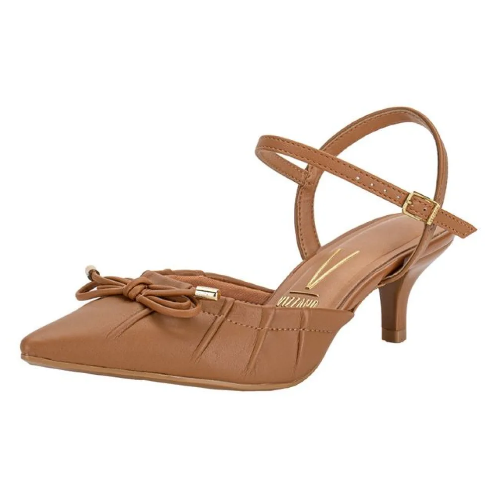 Sapato Feminino Salto Fino Vizzano 1122889 CAMEL 34